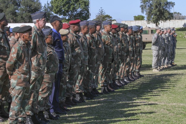 U.S., South African partners kick-off Exercise Shared Accord 13