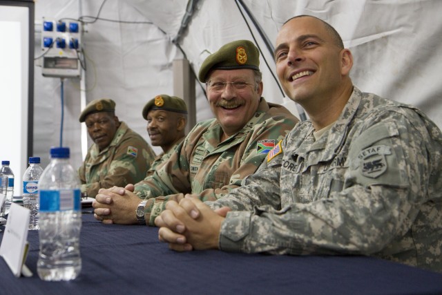 U.S., South African partners kick-off Exercise Shared Accord 13