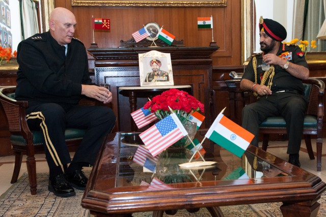 Odierno visits India, focuses on future opportunities