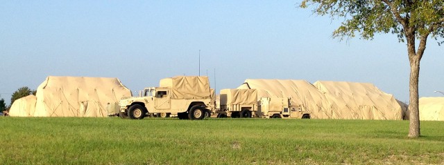 1st Cav tactical HQ goes up