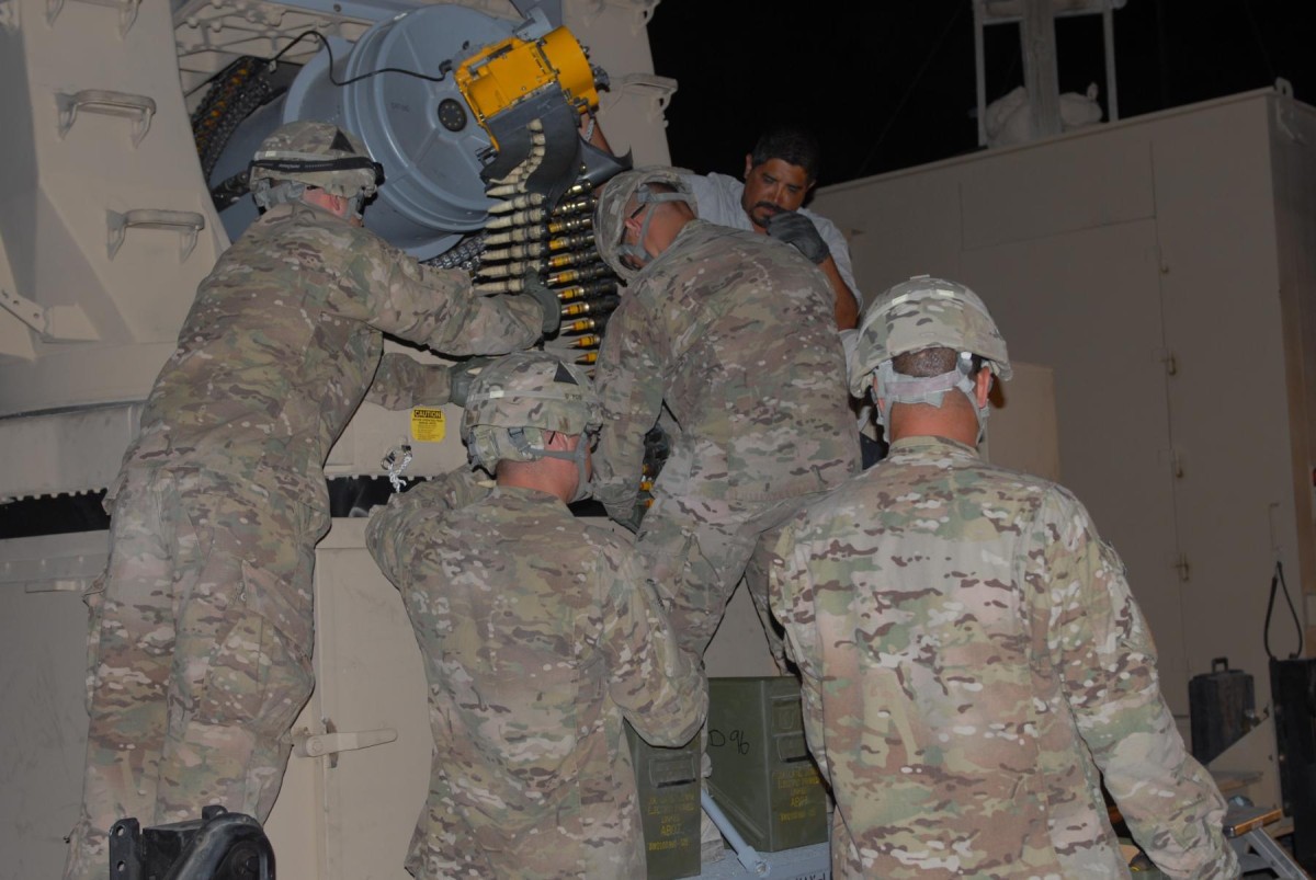 US soldiers increase base defense measures on FOB Shank Article The