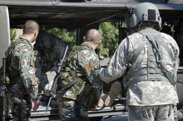 FYROM aids KFOR MEDEVAC mission