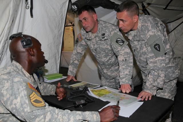 Enlisted, warrant officer students train together for first time at Huachuca