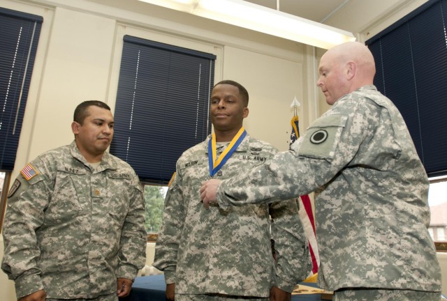 I Corps soldier gains acceptance into the Order of the Dragon