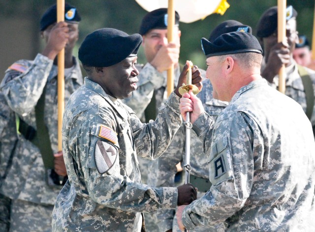 Division West welcomes new senior enlisted leader