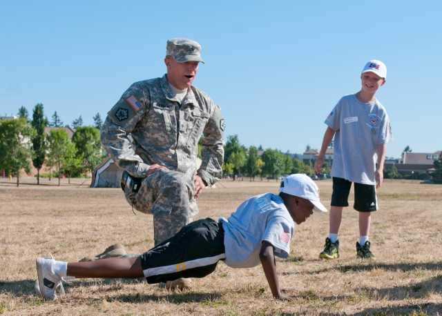 Kids strengthen Army ties