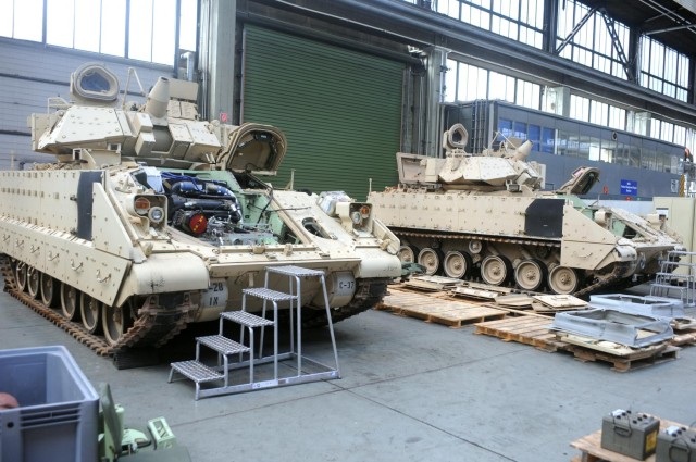 End of an era: Final Heavy BCT Bradleys depart Germany