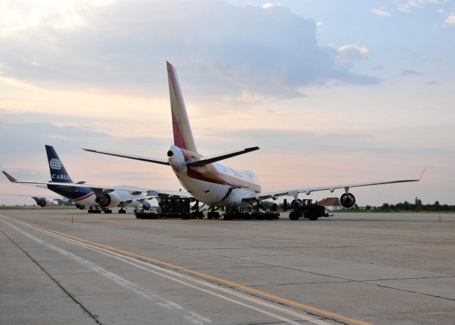 21st TSC helps move equipment to Afghanistan