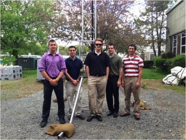 UMass-Amherst engineers build tower for Army