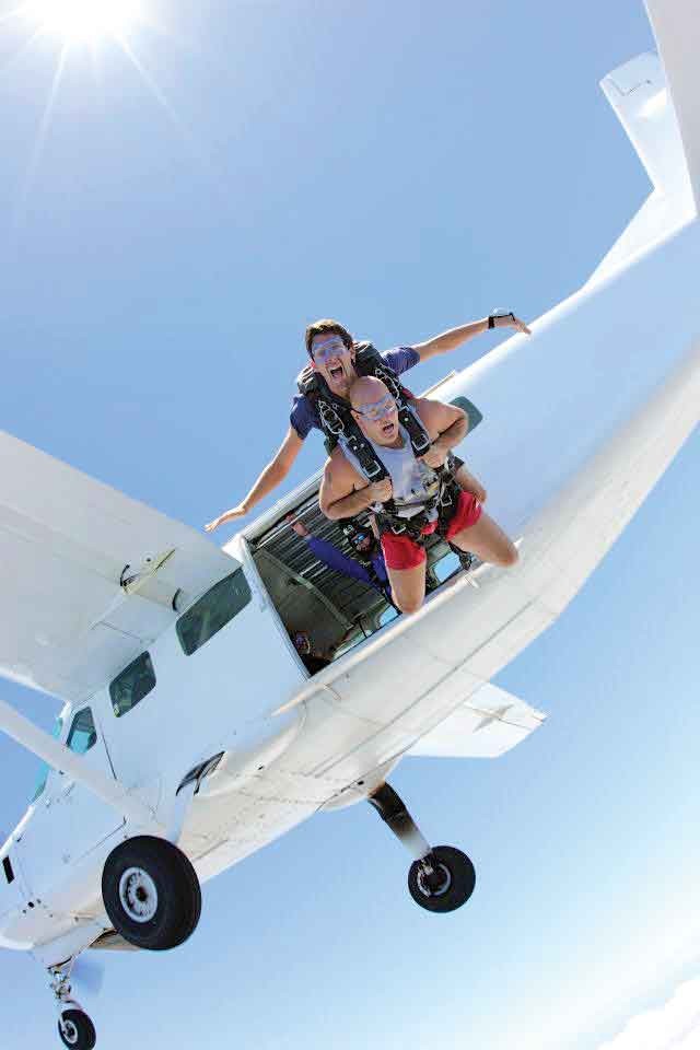 Skydiving