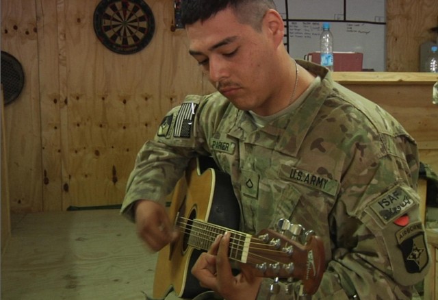 Strum'n strings For morale