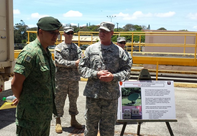 Very Small Terminal Satellite and the Standard Army Maintenance System Enhanced