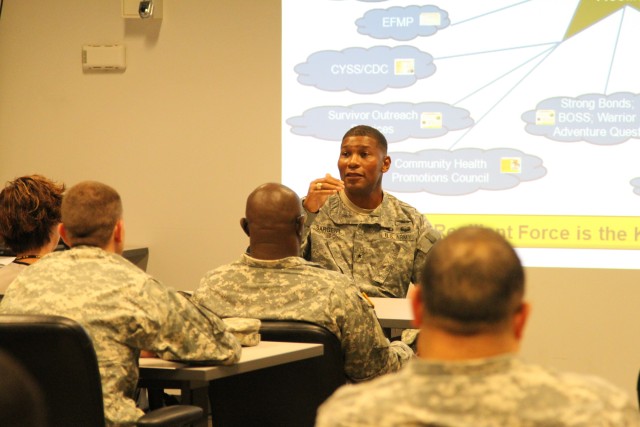 U.S. Army leaders talk about Ready and Resilient Campaign with Fort Campbell community