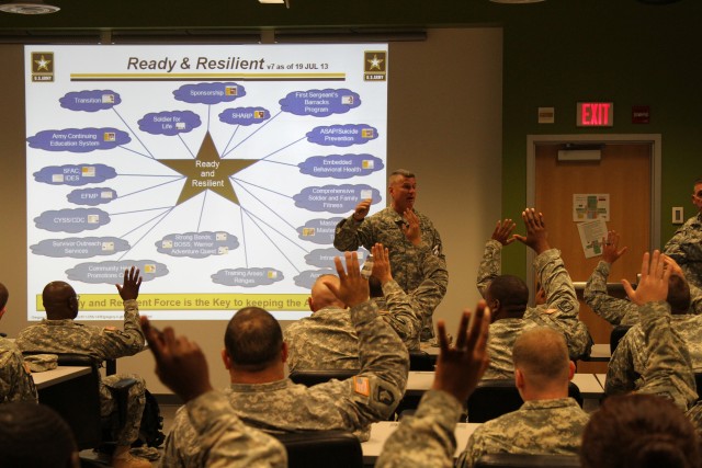 Army leaders gather feedback about Ready and Resilient Campaign