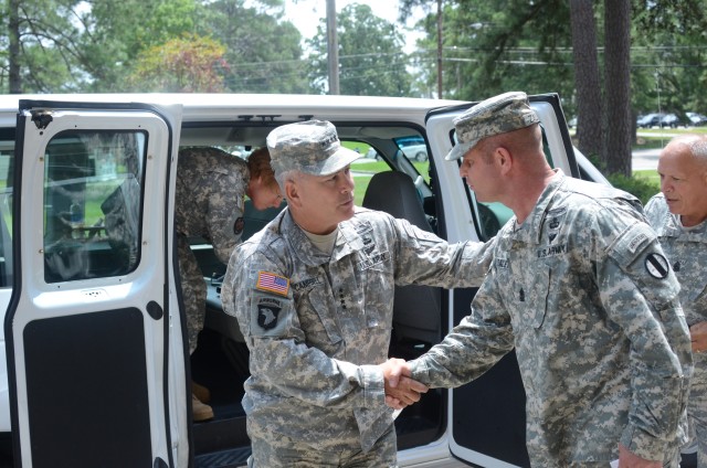 Vice Chief of Staff visits Fort Jackson - 1