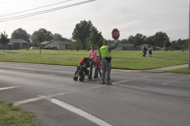 Walking to school