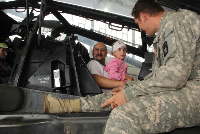 Who is more excited, Father or Daughter?