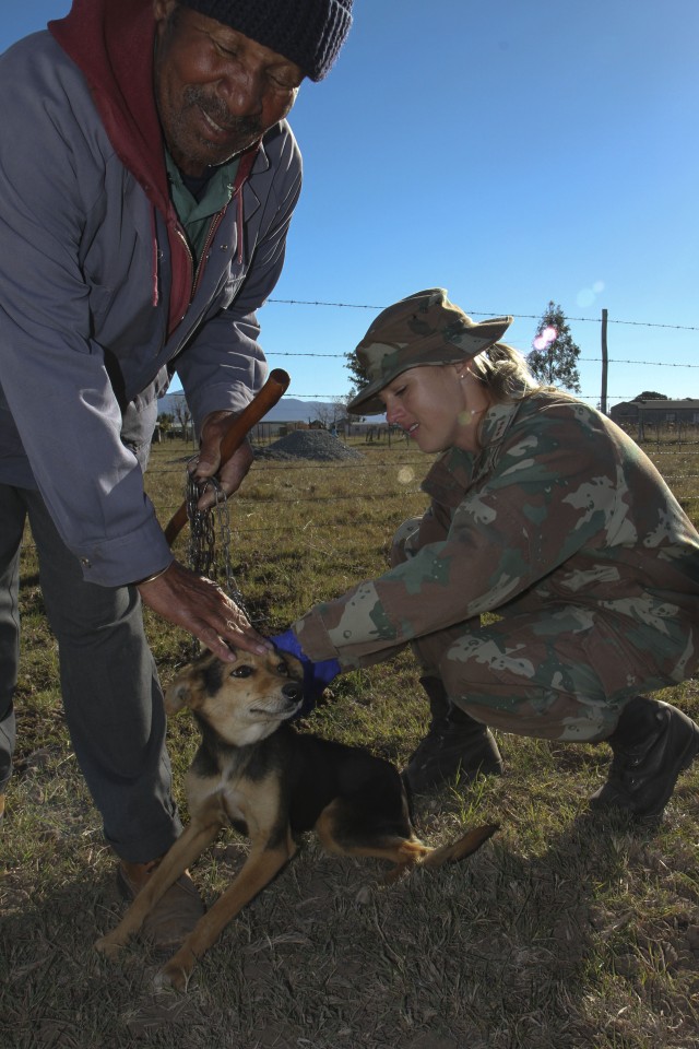 Mobile veterinary services reach rural South Africa citizens