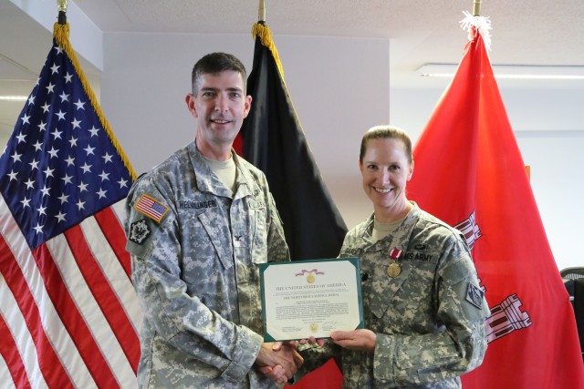 Deputy commander bids farewell to USACE Europe District