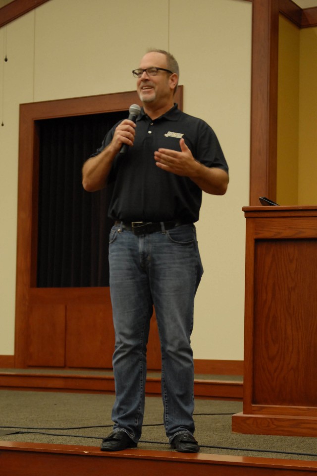 Guys connect through Rough Cut Men Conference