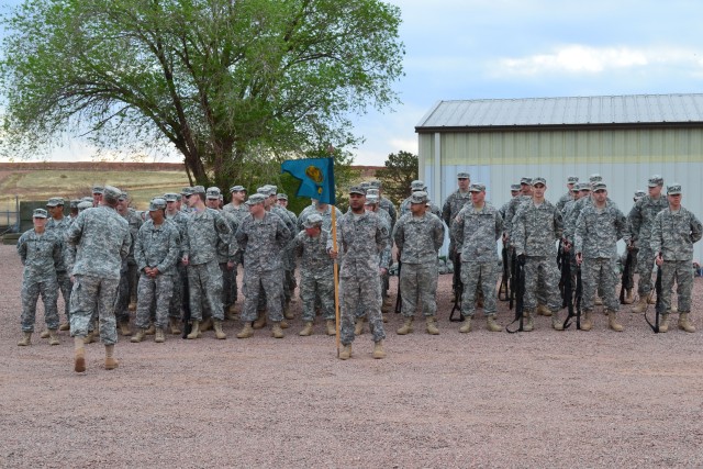 Soldiers of the 4th Space Company Information at a Recent Battalion Excercise