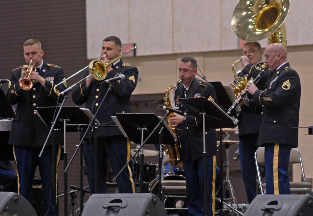 AMC Band performs Concert in the Park