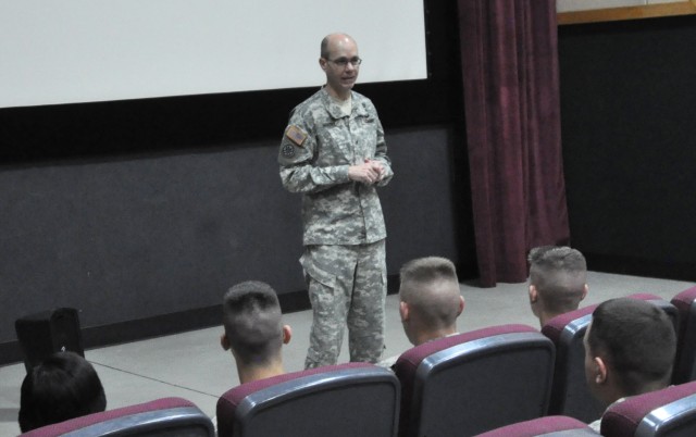 Senior leaders provide insight to new Area II service members