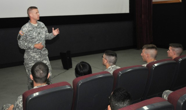 Senior leaders provide insight to new Area II service members