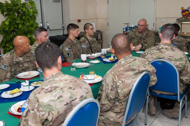 CSA visits Soldiers, leaders in eastern Afghanistan