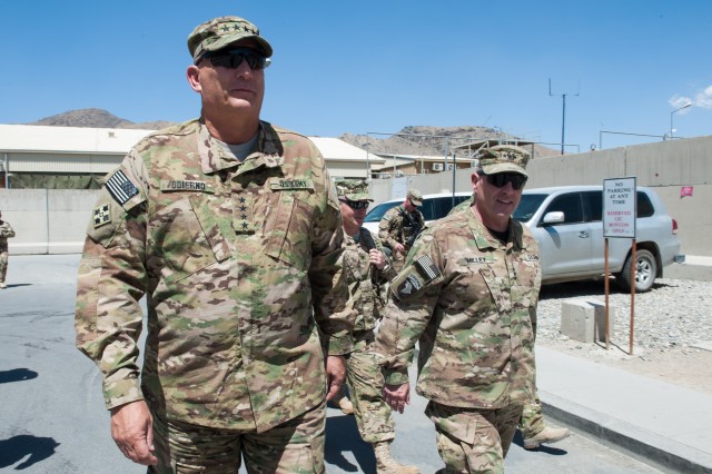 CSA visits Soldiers, leaders in eastern Afghanistan