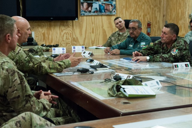 CSA visits Soldiers, leaders in eastern Afghanistan
