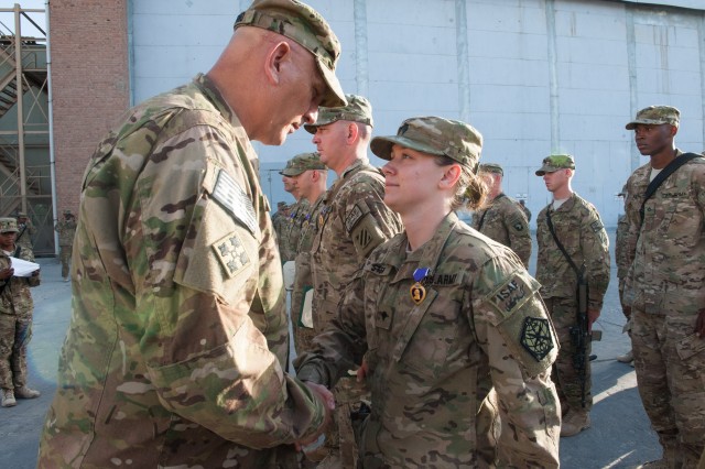 CSA visits Soldiers, leaders in eastern Afghanistan