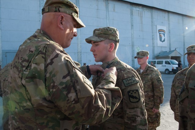 CSA visits Soldiers, leaders in eastern Afghanistan