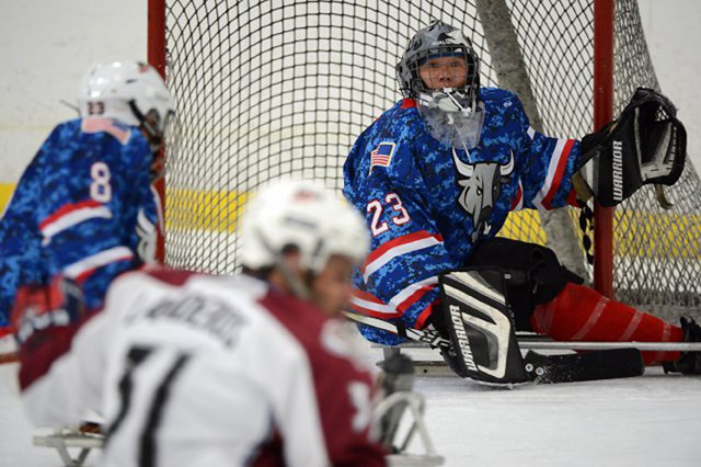 Resilient Soldier in goal for Paralympic Team USA