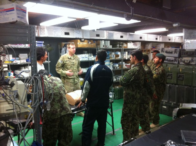 Afghan medical providers increasing care