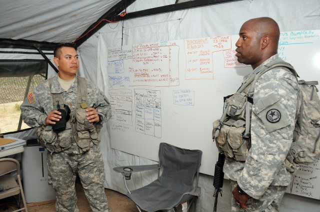 Signal Guardsmen train for combat