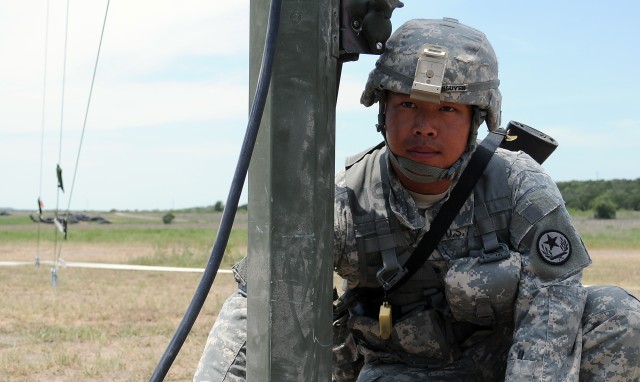 Signal Guardsmen train for combat