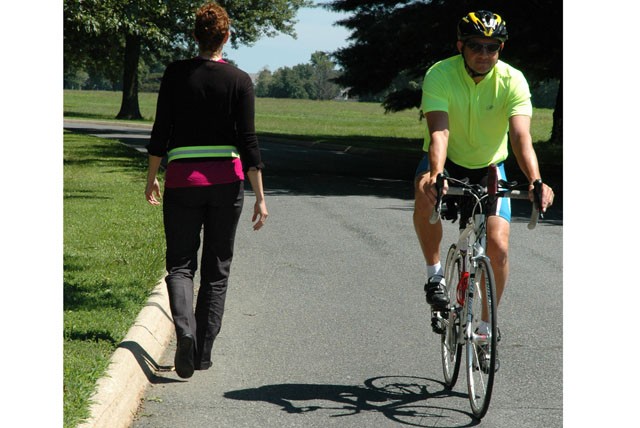 APG bicyclists, pedestrians must know road rules
