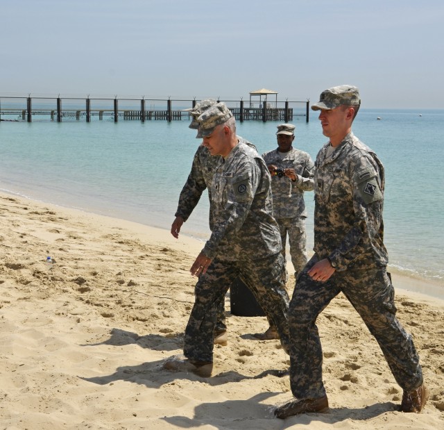 The 86th Engineer Dive Detachment changes command in their own way