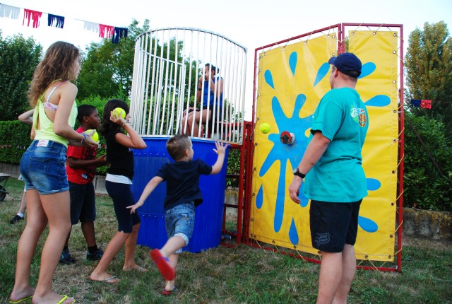 BOSS volunteers at Italian special needs facility