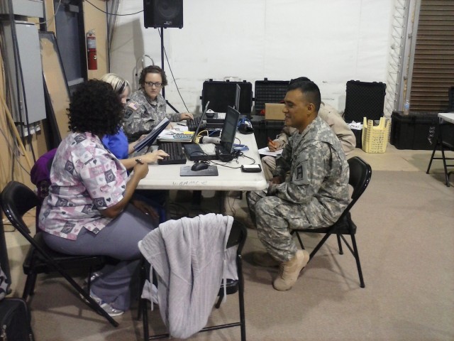 Task Force Black Scorpion sponsors first McGregor Range blood drive in over 3 years