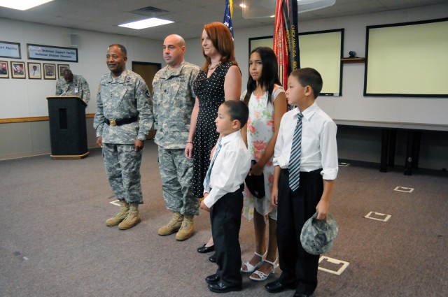 CECOM Commander presides over CTSF Director promotion to colonel