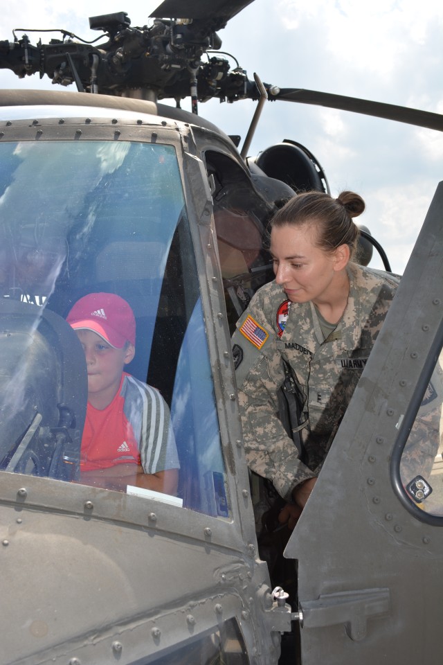 Student Black Hawk pilot