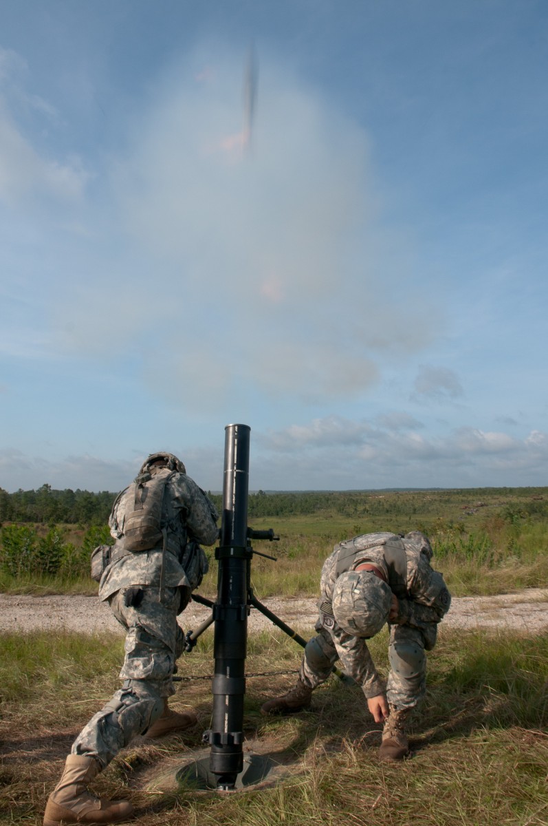 Devil brigade mortarmen rock Fort Bragg | Article | The United States Army