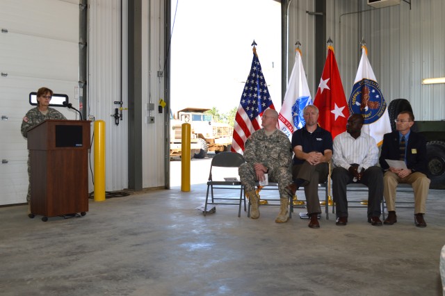 Groundbreaking ceremony for Fort McCoy maintenance facility