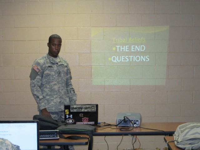 Anderson Mack briefs class