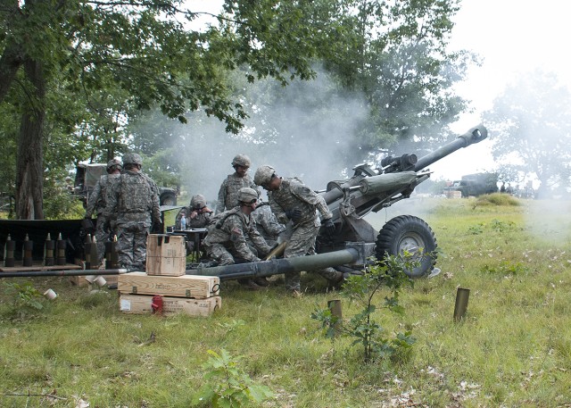 1-101st Field Artillery Live-fire