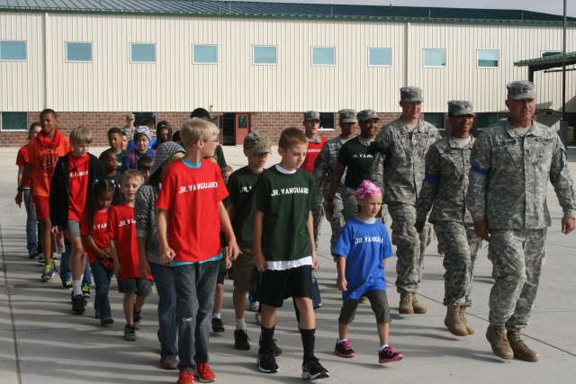 Camp gives children taste of Soldier life