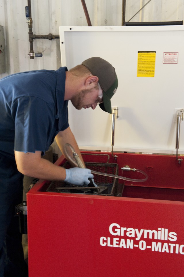 New cleaner being tested at ANAD: Degreaser becoming employee, environment friendly