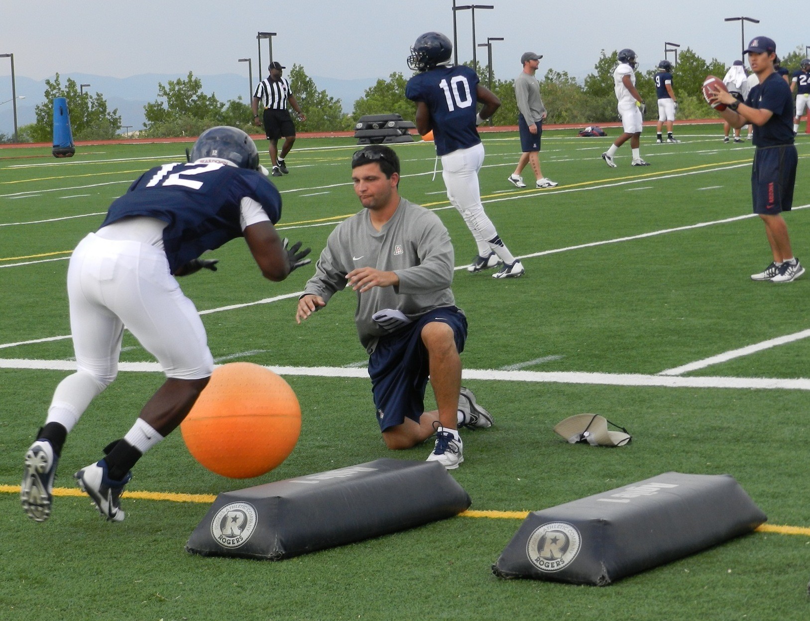 Basic training  NFL style